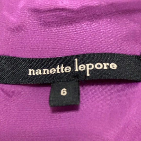 Nanette Lepore Le Cirque Cap Sleeve A-Line Dress Sz. 6 - Picture 4 of 16